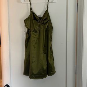 Olive green dress from target
